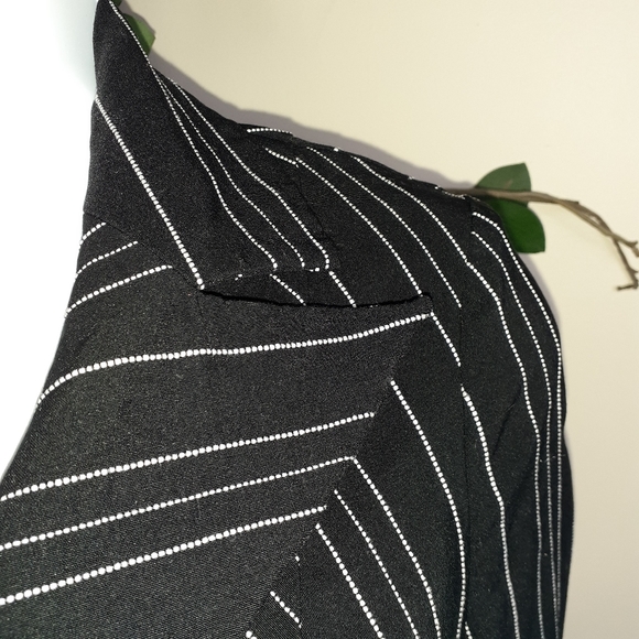 Michele Bohbot Bisou Bisou Pinstripe Pant Suit Set - Picture 7 of 16